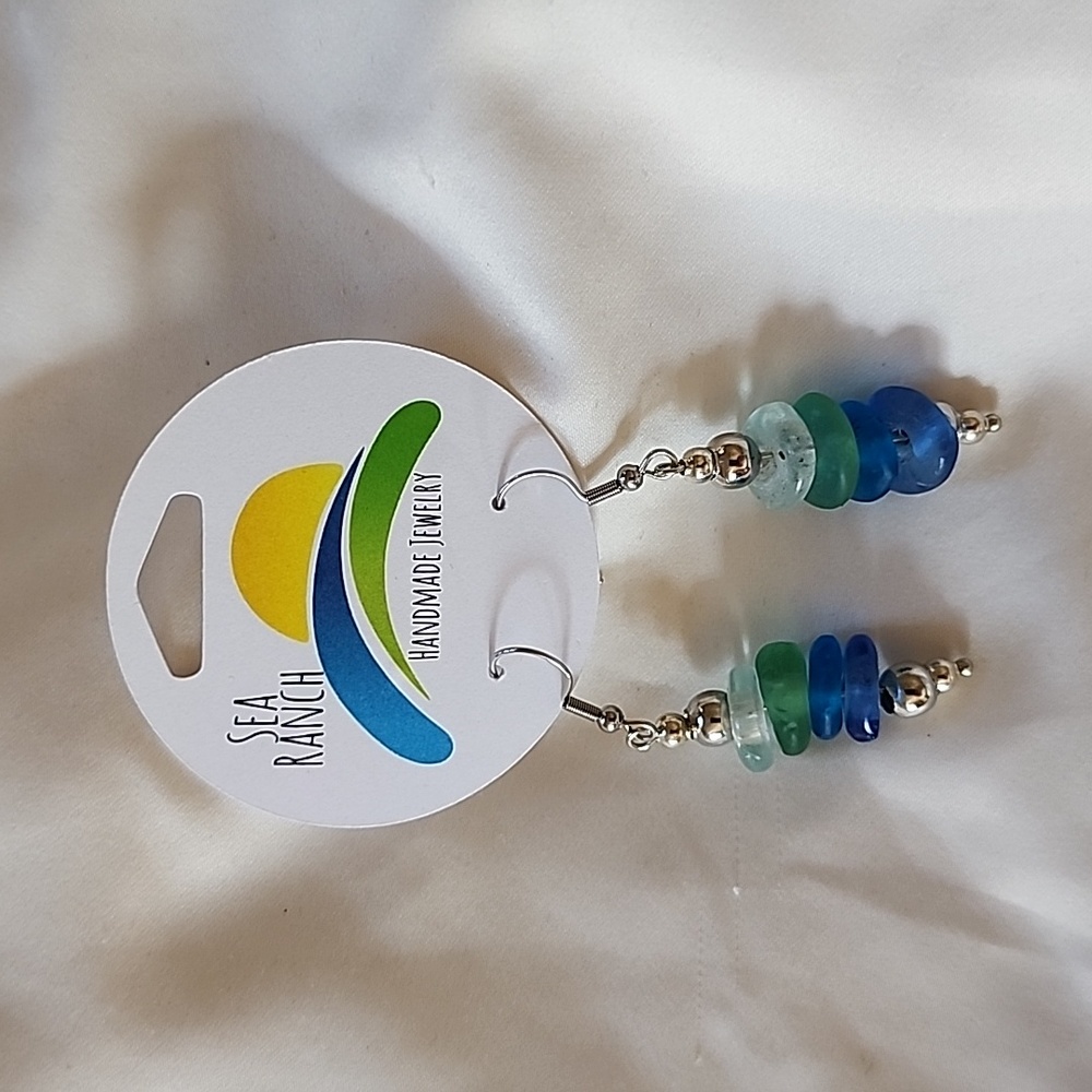 Handmade seaglass earrings